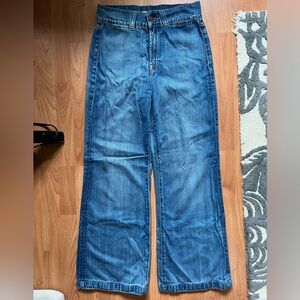 J Brand Zazou wide leg jeans